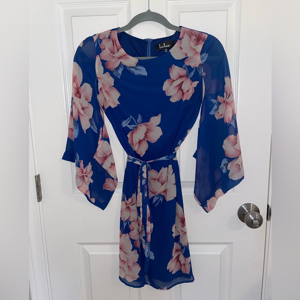 Xs Lulu’s “Joyful Noise” Floral Print Dress